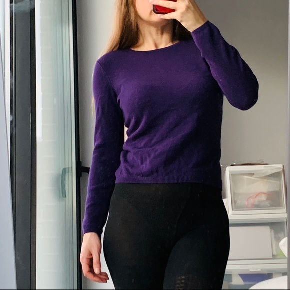 Charter Club 100% Cashmere Crew Neck Wool Pullover - Picture 5 of 11